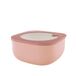 Guzzini - Kitchen Active Design, STORE&MORE BIO, Hermetisch lage bakje voor koelkast/diepvries/magnetron (L) - Perzik Bloesem Roos, 19,5 x 19,5 x h9,3 cm | 1900 cc - 170721251