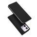 Dux Ducis Étui à Rabat Xiaomi Poco M7 Pro 5G Skin Pro - Noir