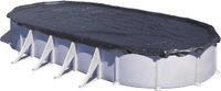 Gre Winterafdekking Voor Ovale Zwembaden Premium Grijs 820 x 460 cm