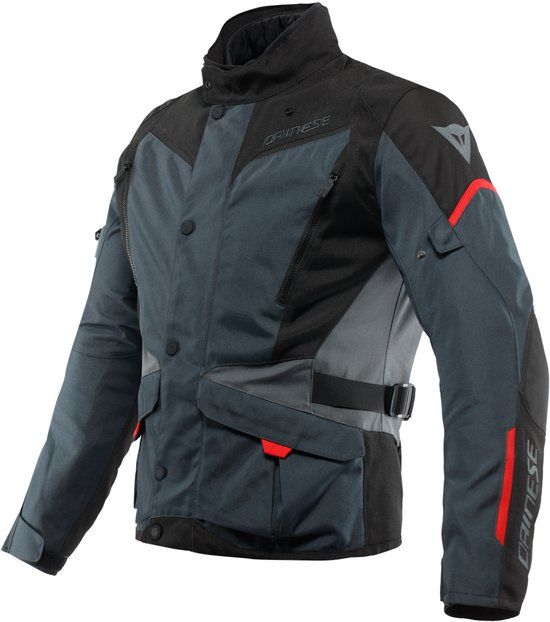 Dainese Tempest 3 D-Dry - Zwart/Rood - Maat 44 - Heren - 4-seizoenen