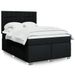 Maison Exclusive - Boxspringbed met matras, noir, 140x200 cm, textile
