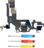 Mmobiel Dock Connector Geschikt voor iPhone 11 6.1 inch (Zwart) Incl. 3x Schroevendraaiers