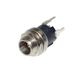 econ connect DCE5AP Laagspannings-connector Chassisbus, recht 2.1 mm Métallique