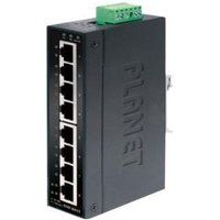 PLANET ISW-801T - Switch - 8 x 10/100 - monteerbaar op DIN-rails