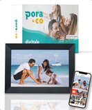 Pora&co Digitale Fotolijst - 15.6 inch - WiFi - Frameo App - 32GB - Zwart