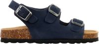 The Divine Factory Leren muiltjes Noga Mistraly BS Edge Blauw