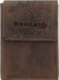 Greenland Nature Montenegro Portemonnee RFID Leer 7 cm - Mannen - Staand formaat - bruin
