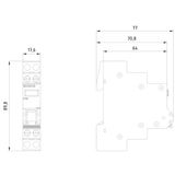 Siemens 5TE8162 Wisselschakelaar Grijs 20 A 2x wisselcontact