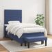 Prolenta Maison Exclusive - Boxspringbed met matras, blauw, 80x200 cm, textiel