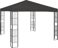 vidaXL Prieel 3x3 m antraciet
