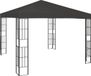 vidaXL Prieel 3x3 m antraciet