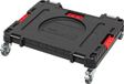 Qbrick System ONE Transport Platform 2.0 Werkplaats 625 x 503 x 160 mm 120 kg met metalen zwenkwielen en rem