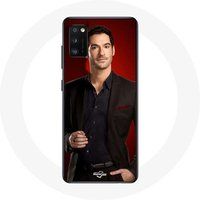 Maniacase Hoesje voor Samsung Galaxy A41 Lucifer Morningstar Series