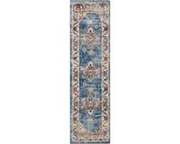 Safavieh Tapijtloper Taavi Blauw Polyester 69 x 244 cm