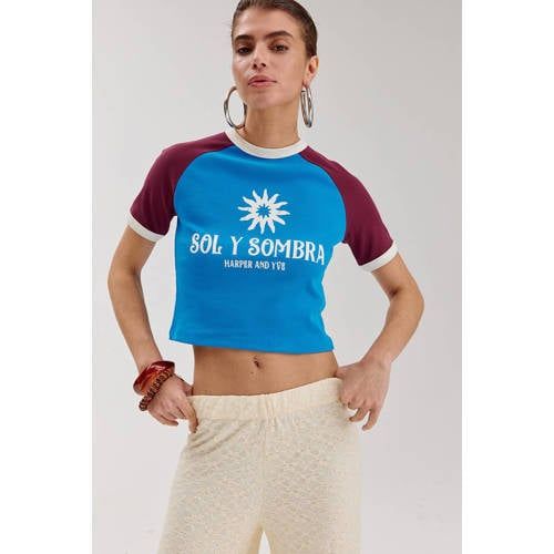 HARPER & YVE T-shirt blauw