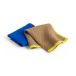 HAY Lavette Canteen 31x31 cm lot de 2 Bleu/fuchsia-Beige/jaune