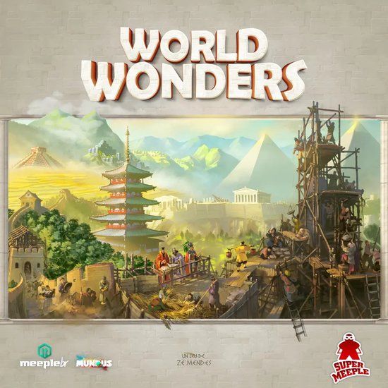 Super Meeple World Wonders Bordspel