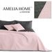 DecoKing Axel Plaid - Zacht Microvezel - Roze - 220x240 cm