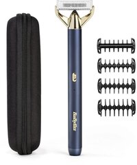 BaByliss X-Blade Super-X Metal Series 2-in-1 Scheerapparaat en Baardtrimmer OT992E - Navy & Gold Edition