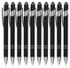 OEM Balpen met touchscreen-stylus, 10 stuks, zwart, metaal