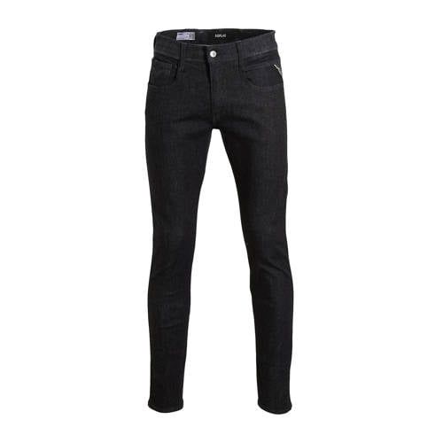 REPLAY ANBASS Tapered Fit Jeans - Dark Blue