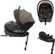 Novi Baby Novi Jacky Pro 360 V2 Autostoel I-Size 0-87 cm – Inclusief Isofix Base – 360° Draaibaar – Groep 0+ – Taupe
