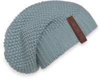 Knit Factory Coco Gebreide Muts Heren & Dames - Sloppy Beanie hat - Stone Green - Warme groene Wintermuts - Unisex - One Size