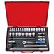 KING TONY 4034MRG dopsleutel, 1/2-inch, set van 33