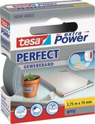 tesa Textieltape formaat 19 mm x 275 m grijs