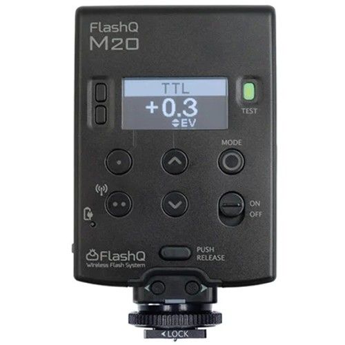 FlashQ M20 with one Transmitter (for SONY TTL)