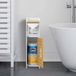 Merkloos Toiletrolhouder, Wit