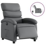 VidaXL Accent Chair Faux Leather Grey 700x920x995mm