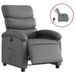 VidaXL Accent Chair Faux Leather Grey 700x920x995mm