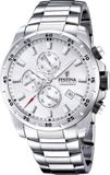 Festina Chrono Sport Herenhorloge F20463/1 - Zilverkleurig Staal
