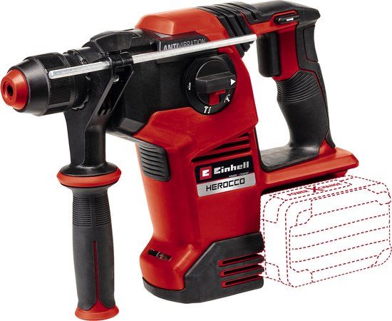 Einhell HEROCCO 36/28 Li Solo Accu Boorhamer - 36V - SDS-plus - Excl. accu en lader