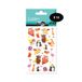 MY MANDARINE CY112Cpack - 3D Stickers Cooky - PAK MET 10 vellen 12x8 cm - 280 stickers - SUPERHELD DIEREN