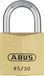 ABUS Service messing hangslot met 135 gelijkspanning | Sluiting 0186