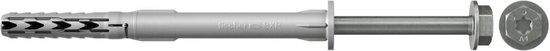 Fischer 46361 Schroef- & muurplugset - 50 stuks - Beton - Massief baksteen - 10 mm - TX40 - ETA-07/0121 - 180 mm