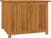 Acacia bois massif coffre de jardin 75x75x58 cm