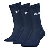 Levi's 3-Pack Sportswear Sokken Navy - Maat 39-42 - Heren - Halfhoge sokken