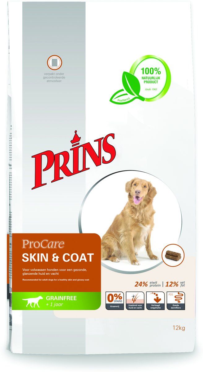 Prins Procare Skin & Coat Graanvrij - 3 kg