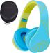 PowerLocus P2 - Draadloze Over-Ear Hoofdtelefoon voor Kinderen - Bluetooth - Blauw/Groen
