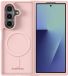 Selected by GSMpunt.nl Hoesje Geschikt voor Samsung Galaxy Z Fold 7 - Compatibel met MagSafe / Qi2 - Matte Beschermhoes - Back Cover met Magneet - Roze