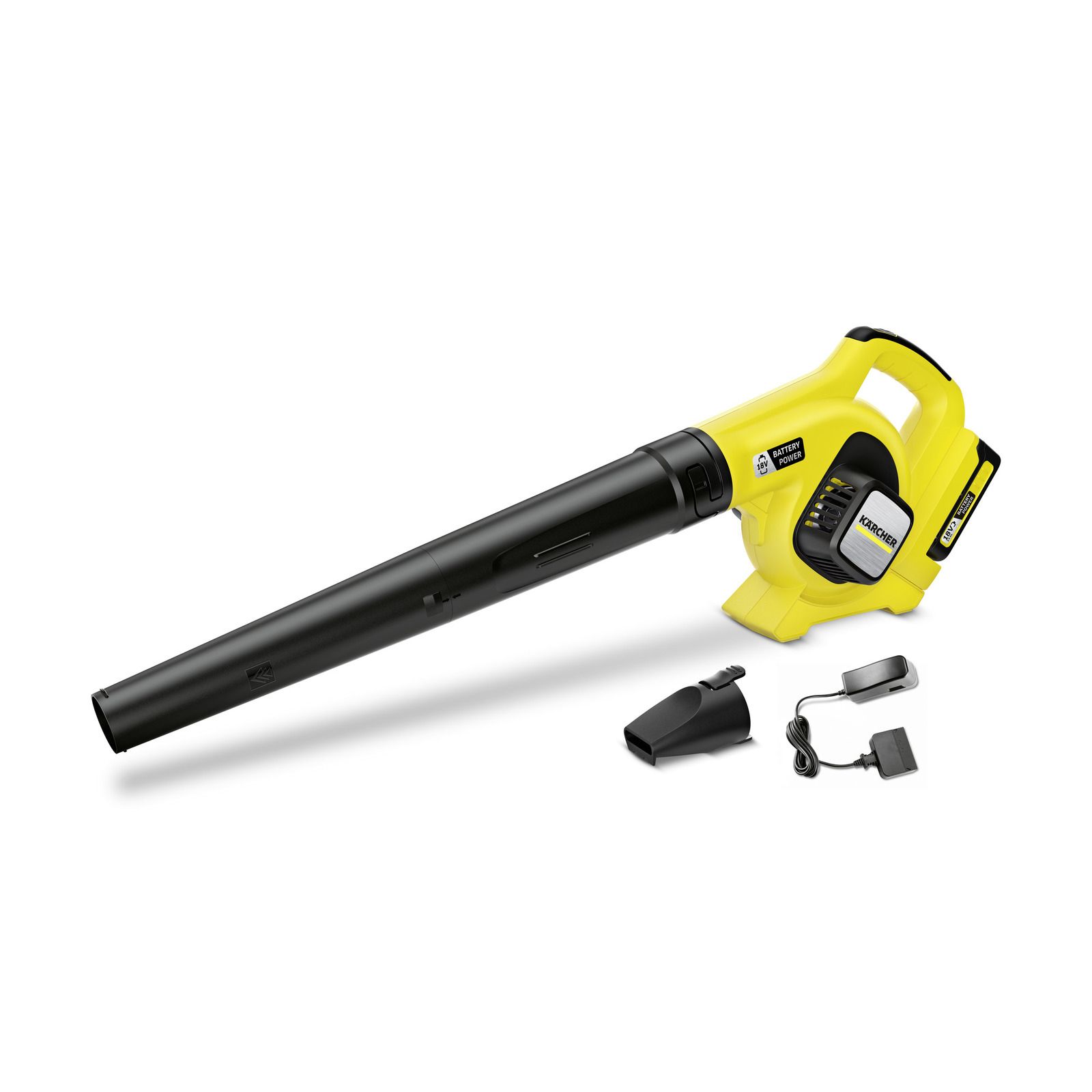 Kärcher LBL 2 Cordless Leaf Blower - 18V - Black/Yellow