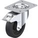 Blickle LK-POEV 125KA-3-FI Roue pivotante avec frein Diamètre de roue : 125 mm Capacité de charge (max.) : 250 kg 1 pièce(s)
