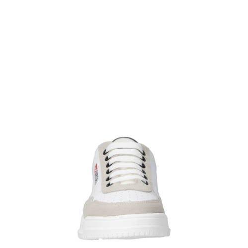 Diesel leren sneakers wit/beige