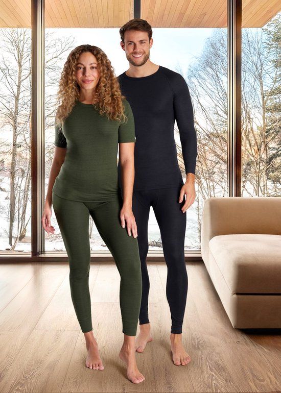 CECEBA Thermo Sport lange Onderbroek - Zwart
