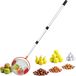 Spetebo Fruit- en nootverzamelaar met aluminium telescoopsteel – uitschuifbaar tot 120 cm