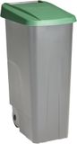 Sunware Afvalcontainer/rolemmer Basic - groen - 110 liter