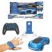 Lexibook Crosslander Phantom RC65LXB RC-raceauto met rookstralen, tot 15 km/u, driftmodus, klassieke en gebaren-afstandsbediening, geluids- en lichteffecten, blauw